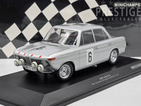 Minichamps 1965 BMW 1800 TI/SA Coupe Silver #6 24hr Spa Munaron 1:18 - New