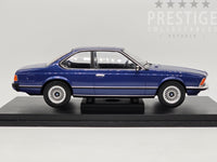 MCG 1976 BMW 628 CSI E24 6 Series Coupe Dark Blue Metallic 1:18 - New