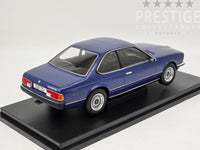 MCG 1976 BMW 628 CSI E24 6 Series Coupe Dark Blue Metallic 1:18 - New