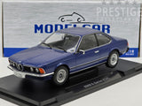 MCG 1976 BMW 628 CSI E24 6 Series Coupe Dark Blue Metallic 1:18 - New