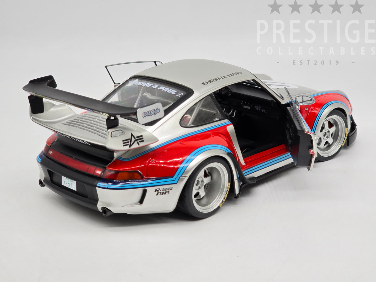 Solido 2020 Porsche 911 (993) RWB Rauh Welt Kamiwaza Martini Livery 1 ...
