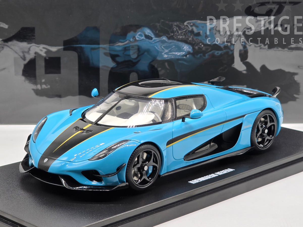 GT Spirit 1:18 - 1 - Voiture miniature - Koenigsegg Regera - 2018 - Édition limi GT Spirit 1:18 - 1 - Voiture miniature - Koenigsegg Regera - 2018 - Édition limi
