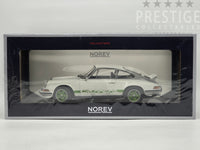 Norev 1973 Porsche 911 Carrera RS Touring 2.7 Green / White 1:18 Scale - New