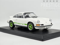 Norev 1973 Porsche 911 Carrera RS Touring 2.7 Green / White 1:18 Scale - New