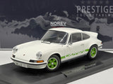 Norev 1973 Porsche 911 Carrera RS Touring 2.7 Green / White 1:18 Scale - New