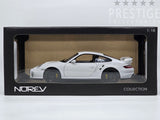 Norev 2007 Porsche 911 GT2 997 Coupe White OPENS 1:18 Scale - New *READ *