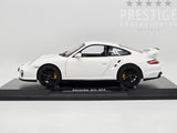 Norev 2007 Porsche 911 GT2 997 Coupe White OPENS 1:18 Scale - New *READ *