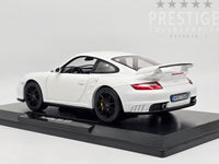 Norev 2007 Porsche 911 GT2 997 Coupe White OPENS 1:18 Scale - New *READ *