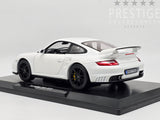 Norev 2007 Porsche 911 GT2 997 Coupe White OPENS 1:18 Scale - New *READ *