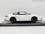 Norev 2007 Porsche 911 GT2 997 Coupe White OPENS 1:18 Scale - New *READ *