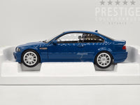 Norev Limited Edition 2000 BMW M3 E46 Coupe Blue OPENS 1:18 - New