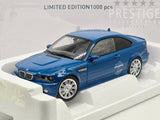 Norev Limited Edition 2000 BMW M3 E46 Coupe Blue OPENS 1:18 - New