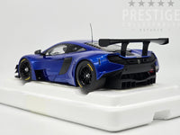 AUTOart 2017 McLaren 650S GT3 Metallic Blue w Black Accents 1:18 - New