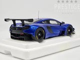 AUTOart 2017 McLaren 650S GT3 Metallic Blue w Black Accents 1:18 - New