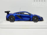 AUTOart 2017 McLaren 650S GT3 Metallic Blue w Black Accents 1:18 - New