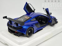 AUTOart 2017 McLaren 650S GT3 Metallic Blue w Black Accents 1:18 - New