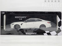 Minichamps 2020 BMW M4 Competition G82 Coupe White 1:18 Scale - New