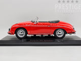 Norev 1954 Porsche 356 Speedster Red 1:18 Scale Model Car - New