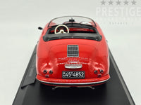 Norev 1954 Porsche 356 Speedster Red 1:18 Scale Model Car - New