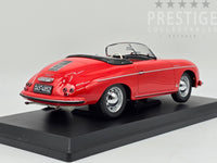 Norev 1954 Porsche 356 Speedster Red 1:18 Scale Model Car - New