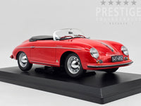 Norev 1954 Porsche 356 Speedster Red 1:18 Scale Model Car - New