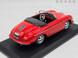 Norev 1954 Porsche 356 Speedster Red 1:18 Scale Model Car - New