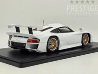 Werk83 1997 Porsche 911 GT1 Street Plain Body (996) Gloss White 1:18 - New