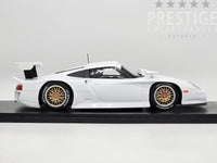 Werk83 1997 Porsche 911 GT1 Street Plain Body (996) Gloss White 1:18 - New