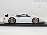 Werk83 1997 Porsche 911 GT1 Street Plain Body (996) Gloss White 1:18 - New