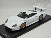 Werk83 1997 Porsche 911 GT1 Street Plain Body (996) Gloss White 1:18 - New