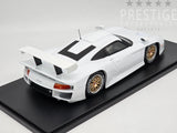 Werk83 1997 Porsche 911 GT1 Street Plain Body (996) Gloss White 1:18 - New