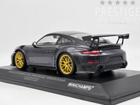 Minichamps 2018 Porsche 911 GT2 RS Weissach Package (991.2) Metallic Purple 1:18 - New