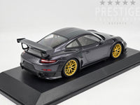 Minichamps 2018 Porsche 911 GT2 RS Weissach Package (991.2) Metallic Purple 1:18 - New