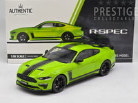 Authentic Collectables Ford Mustang R-Spec 5.0 Coupe Grabber Lime 1:18 - New