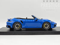 GT Spirit 2020 Porsche 911 (992) Turbo S Cabriolet Shark Blue 1:18 - New