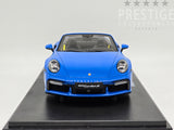 GT Spirit 2020 Porsche 911 (992) Turbo S Cabriolet Shark Blue 1:18 - New