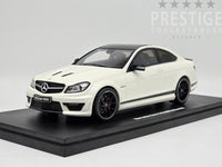 GT Spirit 2014 Mercedes Benz C63 AMG Edition 507 (W204) Diamond White 1:18 - New