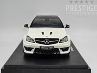 GT Spirit 2014 Mercedes Benz C63 AMG Edition 507 (W204) Diamond White 1:18 - New