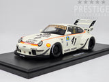 GT Spirit 1993 Porsche 911 RWB Rauh Welt Begriff Kato-San #41 White 1:18 - New