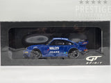 GT Spirit Porsche 911 RWB Rauh Welt Begriff Osho Australia Arrow Blue 1:18 - New