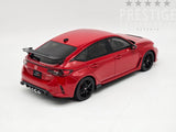 Ottomobile 2022 Honda Civic Type R FL5 Red OT440 1:18 - New