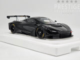 AUTOart 2017 McLaren 720S GT3 Plain Body Gloss Black Sealed 1:18 - New