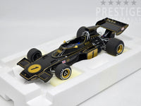 AUTOart 1973 Lotus 72E Formula 1 Emerson Fittipaldi #1 Black Gold 1:18 - New