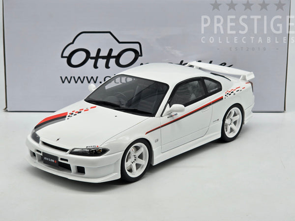 Ottomobile 2000 Nissan Silvia S15 Nismo S-Tune Spec-R White 1:18 - New