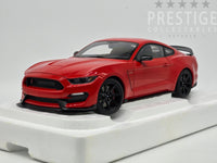 AUTOart 2017 Ford Mustang Shelby GT-350R Coupe Race Red 1:18 - New