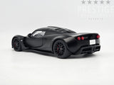 AUTOart Signature Hennessey Venom GT Spyder Matt Carbon Black 1:18 - New