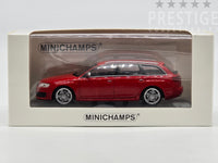 Minichamps 2008 Audi RS6 Avant C6 4F Red Limited to 500 Pieces 1:43 - New