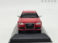 Minichamps 2008 Audi RS6 Avant C6 4F Red Limited to 500 Pieces 1:43 - New