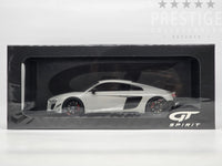 GT Spirit 2018 Audi R8 Coupe V10 GT RWD (4S) Metallic White 1:18 Scale - New