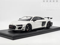 GT Spirit 2018 Audi R8 Coupe V10 GT RWD (4S) Metallic White 1:18 Scale - New